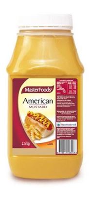 Picture of Mustard, American Masterfoods 2.5kg (6)