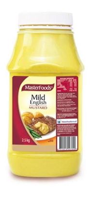 Picture of Mustard, English Mild Masterfoods 2.5kg