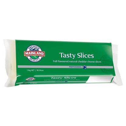 Picture of Cheese, Tasty Sliced (90 Slice) 1.5kg (8