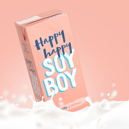 Picture of Milk, Soy 6x1Lt Happy Happy