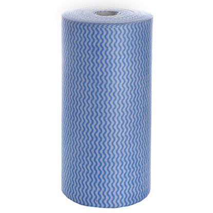 Picture of Wipes, Regular Duty 45m Roll - Blue (6)