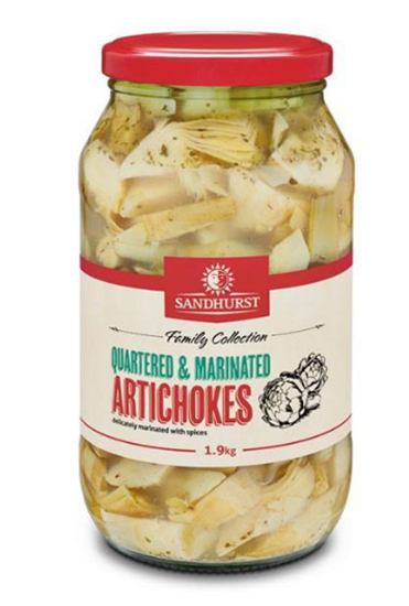 Picture of Artichoke,QTR Marinated 1.9kg S'hurst(6)