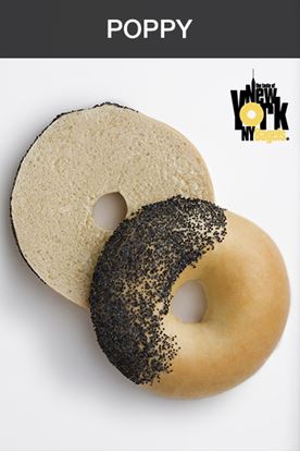 Picture of NYB BOX 16 x120g Poppyseed Bagels