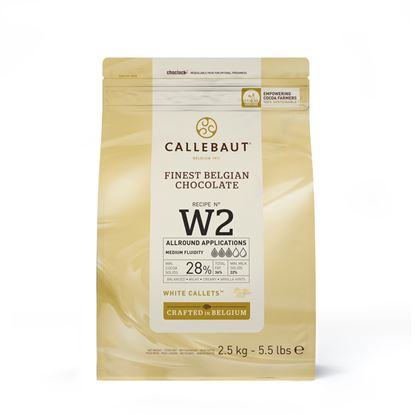 Picture of Callebaut, Whit Couv Callet 28% 2.5kg (8