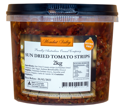 Picture of Tomatoes Sun-Dried STRIPS 2kg (2)