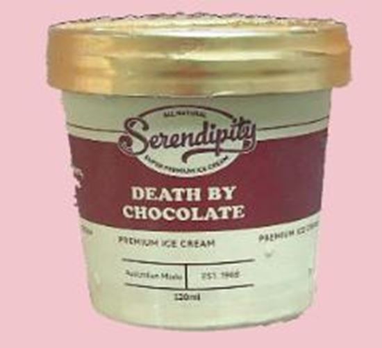 Picture of Ice Cream Cup 120ml, Death by Chocolate