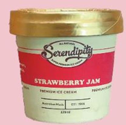 Picture of Ice Cream Cup 120ml, Strawberry Jam