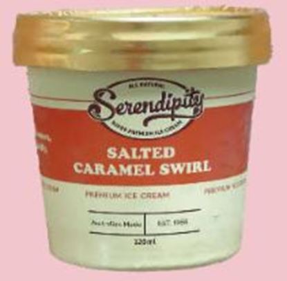 Picture of Ice Cream Cup 120ml, Salt Caramel Swirl
