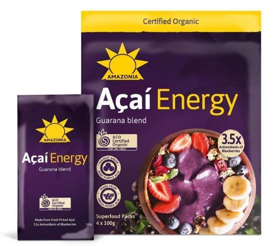 Picture of Amazonia Acai Energy - Retail 10(4x100g)