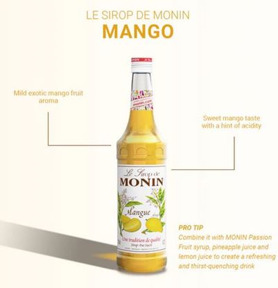 Picture of Monin Syrup - Mango 700ml (6)