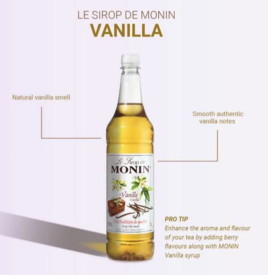 Picture of Monin Syrup - Vanilla 1L (4)