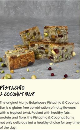 Picture of Munja Mini - Pistachio & Coconut Bar