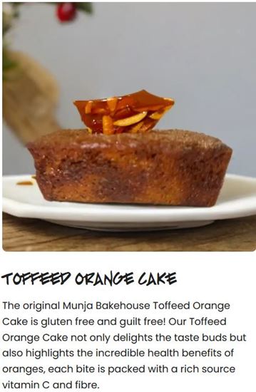 Picture of Munja - Toffeed Orange Cake (GF)