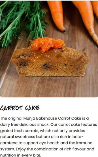 Picture of Munja - Carrot Cake (DF)