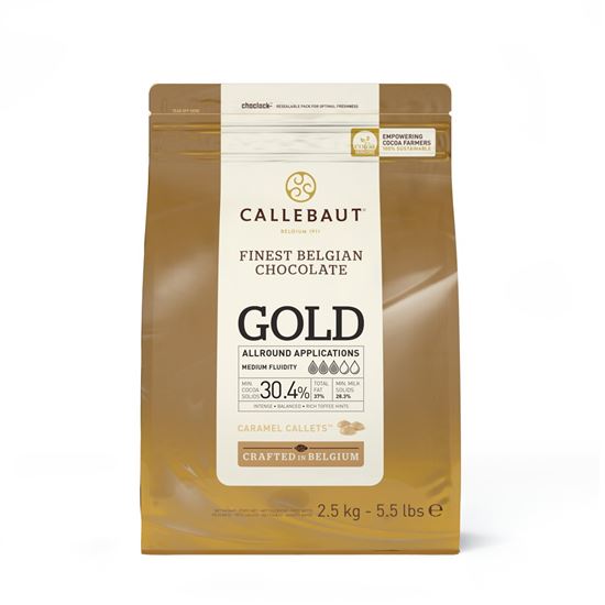 Picture of Callebaut, Gold Callet 30.4% 2.5Kg (4)