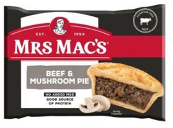 Picture of Mrs Mac Pie, Beef and Mushroom 12x200g