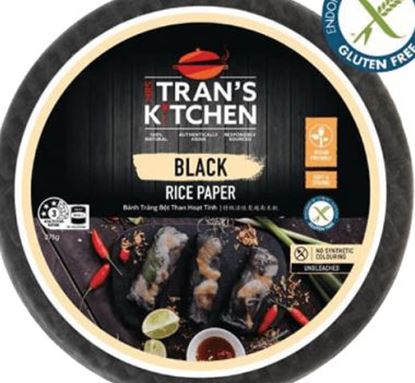 Picture of Rice Paper, Black 22cm 375g (24) - M/T