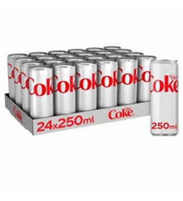 Picture of Diet Coke Slim 24x250ml