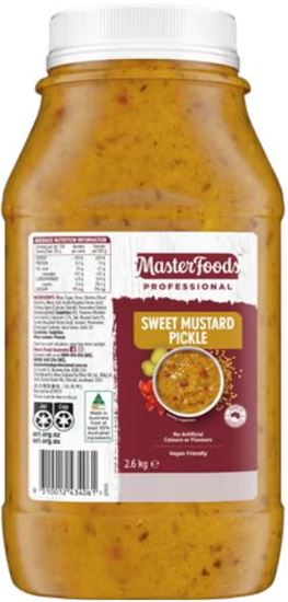 Picture of Mustard, Sweet Pickle 2.6kg (6) - M/food