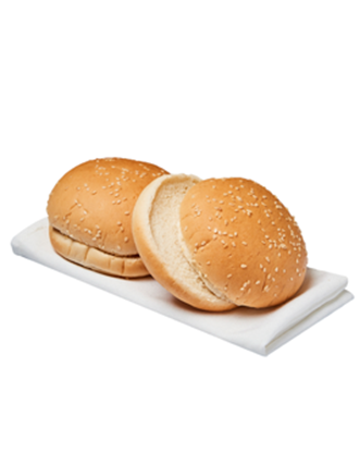 Picture of Bun, Hamburger 4" 60x55g - S/Bake