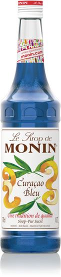 Picture of Monin Syrup - Blue Curacao 700ml (6)