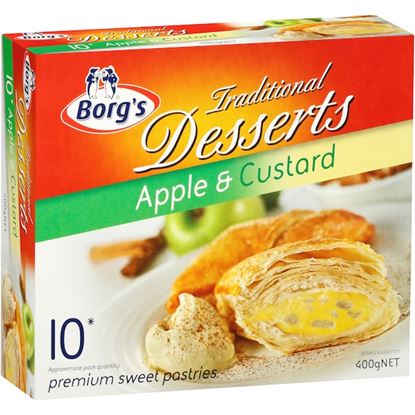 Picture of Danish, Apple Custard 400g - Borgs