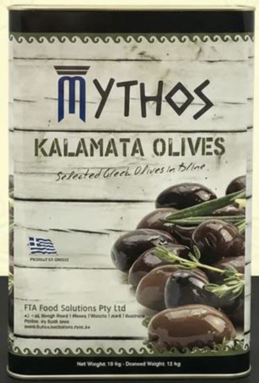 Picture of Olives, Kalamata 10Kg - Mythos