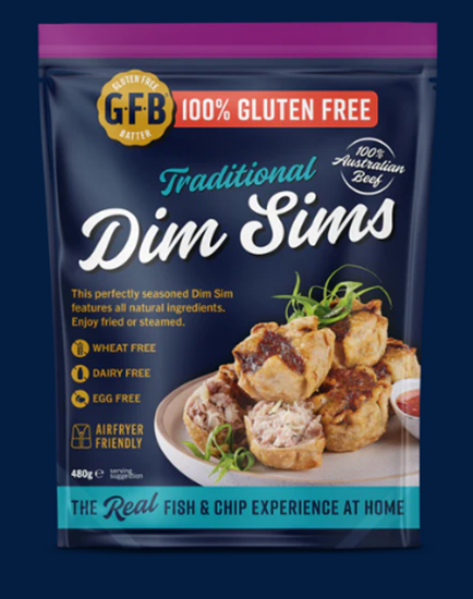 Picture of Dim Sim, Beef Gluten Free 1Kg - GFB