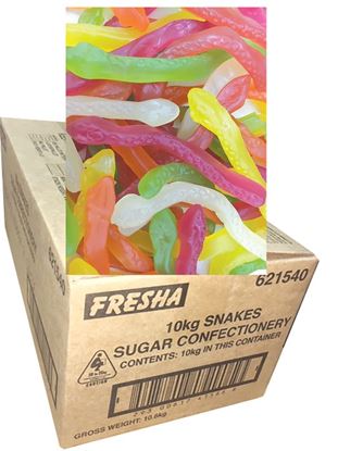 Picture of Confect, Snakes 10Kg (BOX) - Fresha