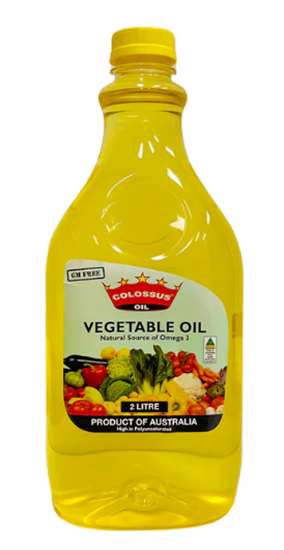 Picture of Oil, Vegetable 2 Litre (6) - Colossus