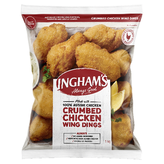 Picture of Wing Ding, Plain 1kg (5) - Ingham