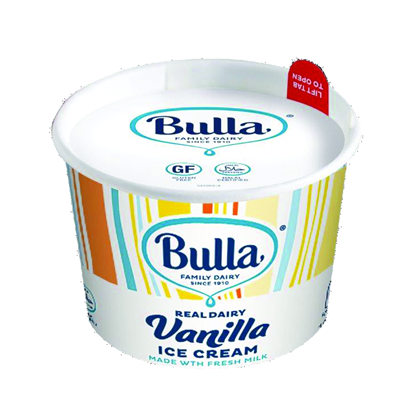 Picture of Ice Cream, GF Cups 36x100ml - Bulla