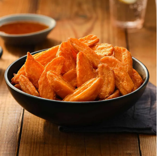 Picture of Wedges, Sweet Potatoe 6x1.1Kg - Edgell