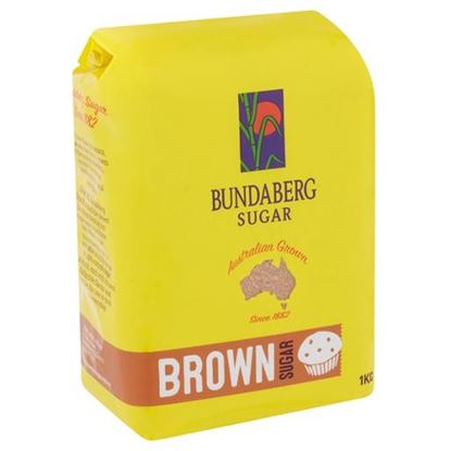 Picture of Sugar, Brown 1Kg (12) - Bundaberg