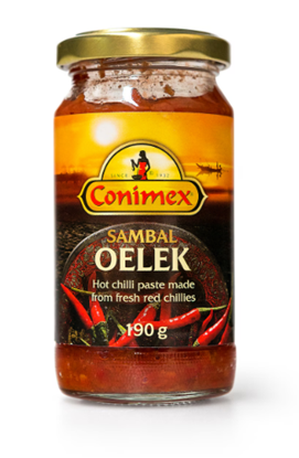 Picture of Paste, Sambal Oelek 190g (12) - Conimex