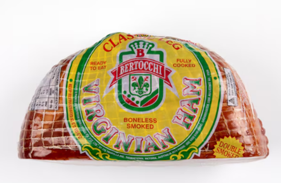 Picture of Ham, Virginia 3Kg RW (Bertocchi)