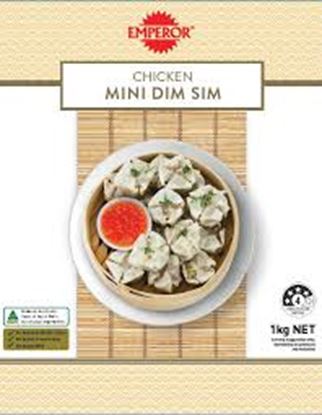 Picture of Dim Sim, Mini Chicken 1Kg (6) - Emperor