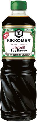 Picture of Sauce, Soy Less Salt 1L (6) -  Kikkoman