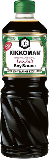 Picture of Sauce, Soy Less Salt 1L (6) -  Kikkoman