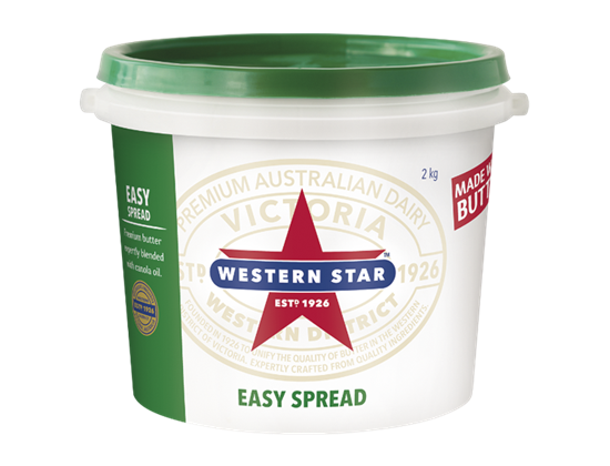 Picture of Butter, Easy Spread 2Kg (4) - W/Star
