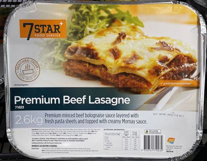 Picture of Lasagne, Beef 2.6Kg (5) - 7Star