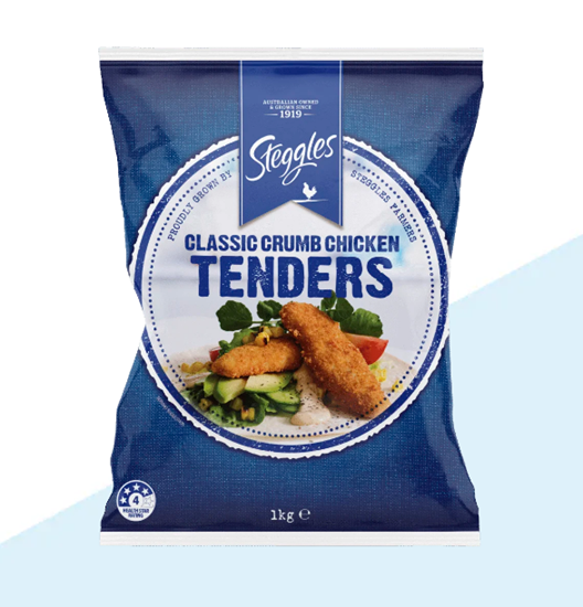 Picture of Tenders, Classic Crumb 1Kg (6) - Steggle