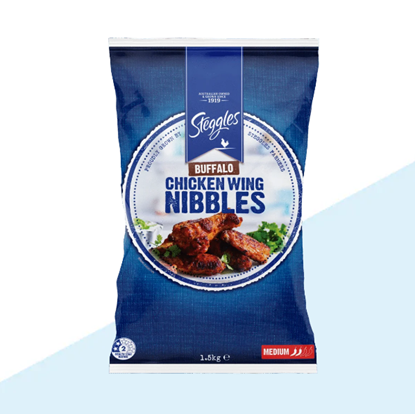 Picture of Wing Nibbles, Buffalo 1.5kg (4) - Steggl