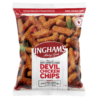 Picture of Chips, Devil Chicken 1Kg (5) - Ingham