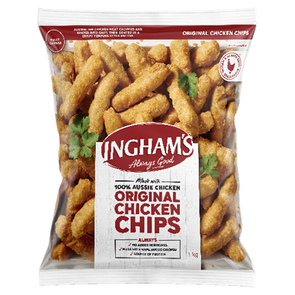 Picture of Chips, Original Chicken 1Kg (5) - Ingham