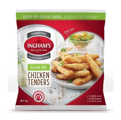 Picture of Tenders, GF Chicken 1Kg (5) - Ingham