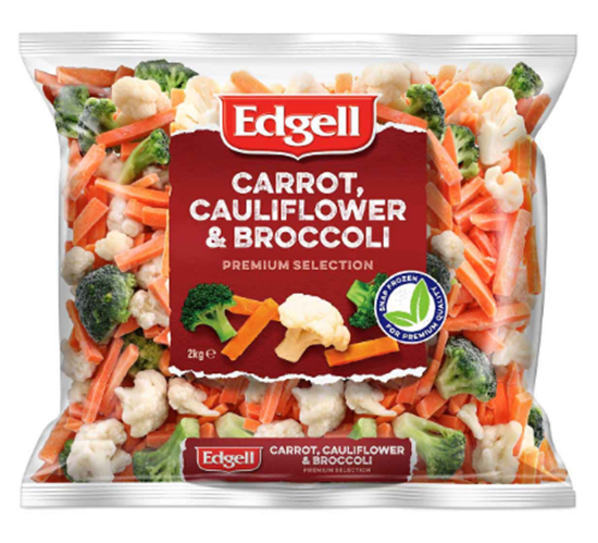 Picture of Frozen, Carr/Caul/Broc 2Kg (6) - Edgell