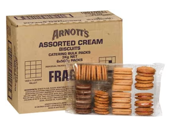 Picture of Biscuits, Asorted Cream 3Kg (3) - Arnott