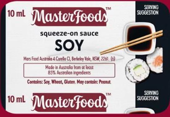 Picture of PC, Soy Sauce Squeeze 100x10ml - M/F