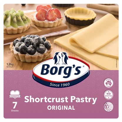 Picture of Pastry, Short/Crust Sheet 1.2Kg - Borgs